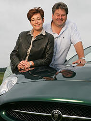 Jason Dawe & Penny Mallory, presenters of the Usedcar Roadshow